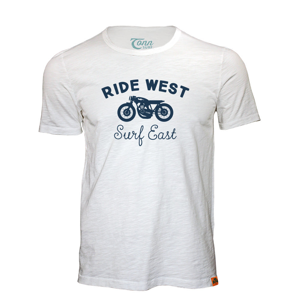 Ride West Tee White