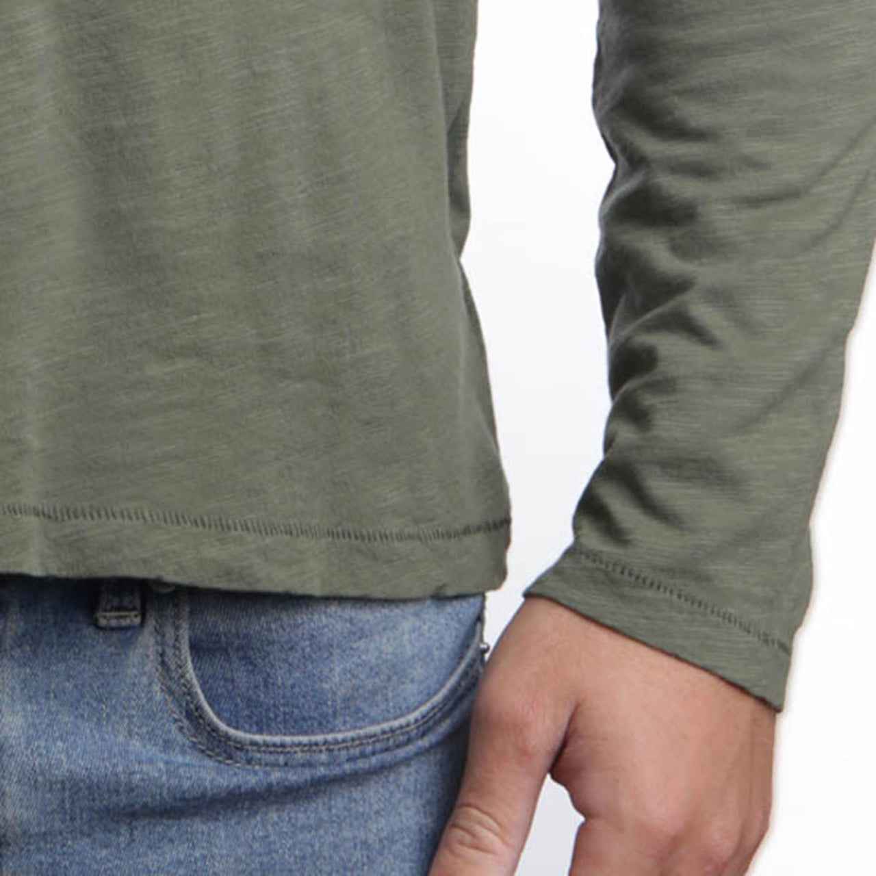 Long Sleeve Competitor Tee Green