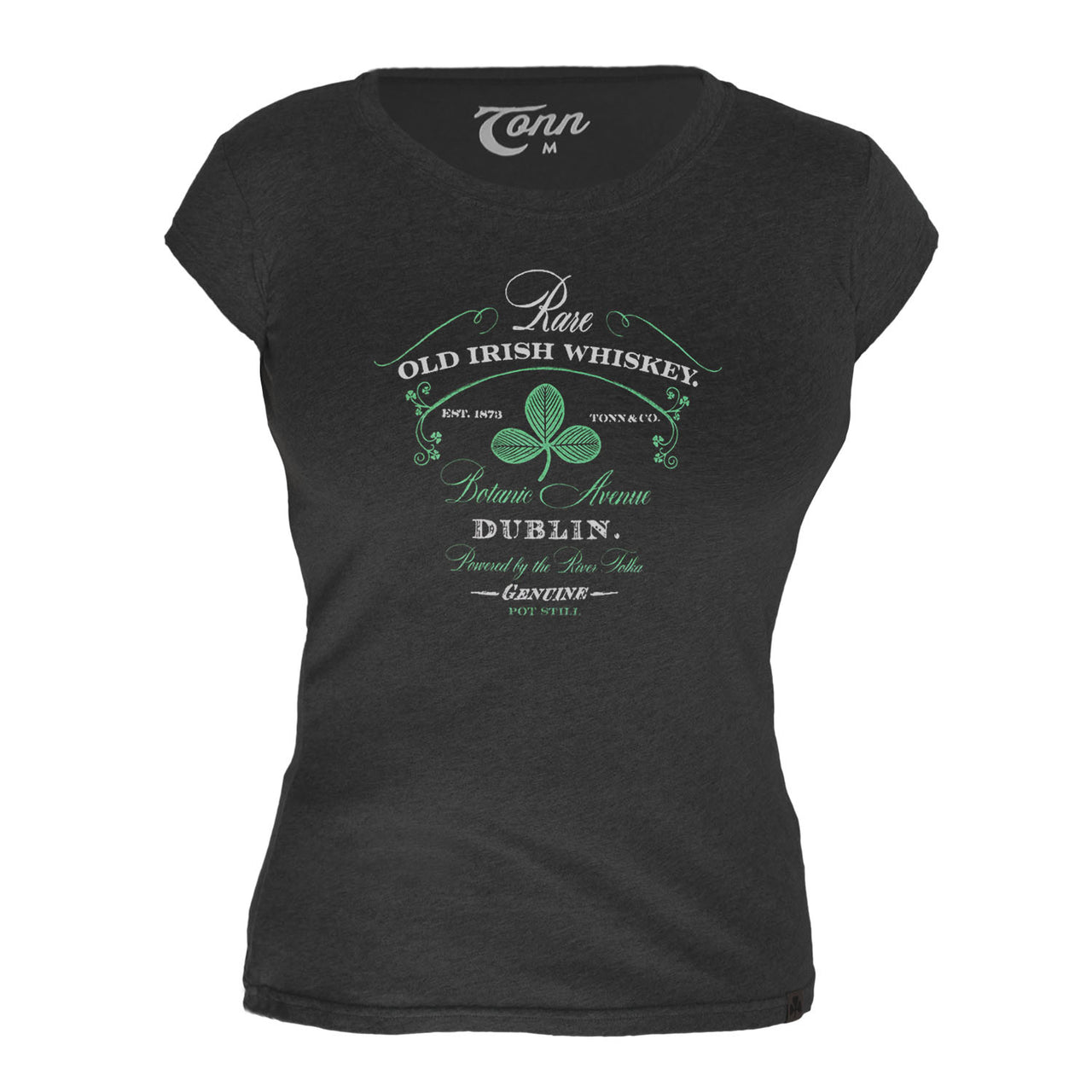 Dublin Distillery Tee - Petite Fit - Black