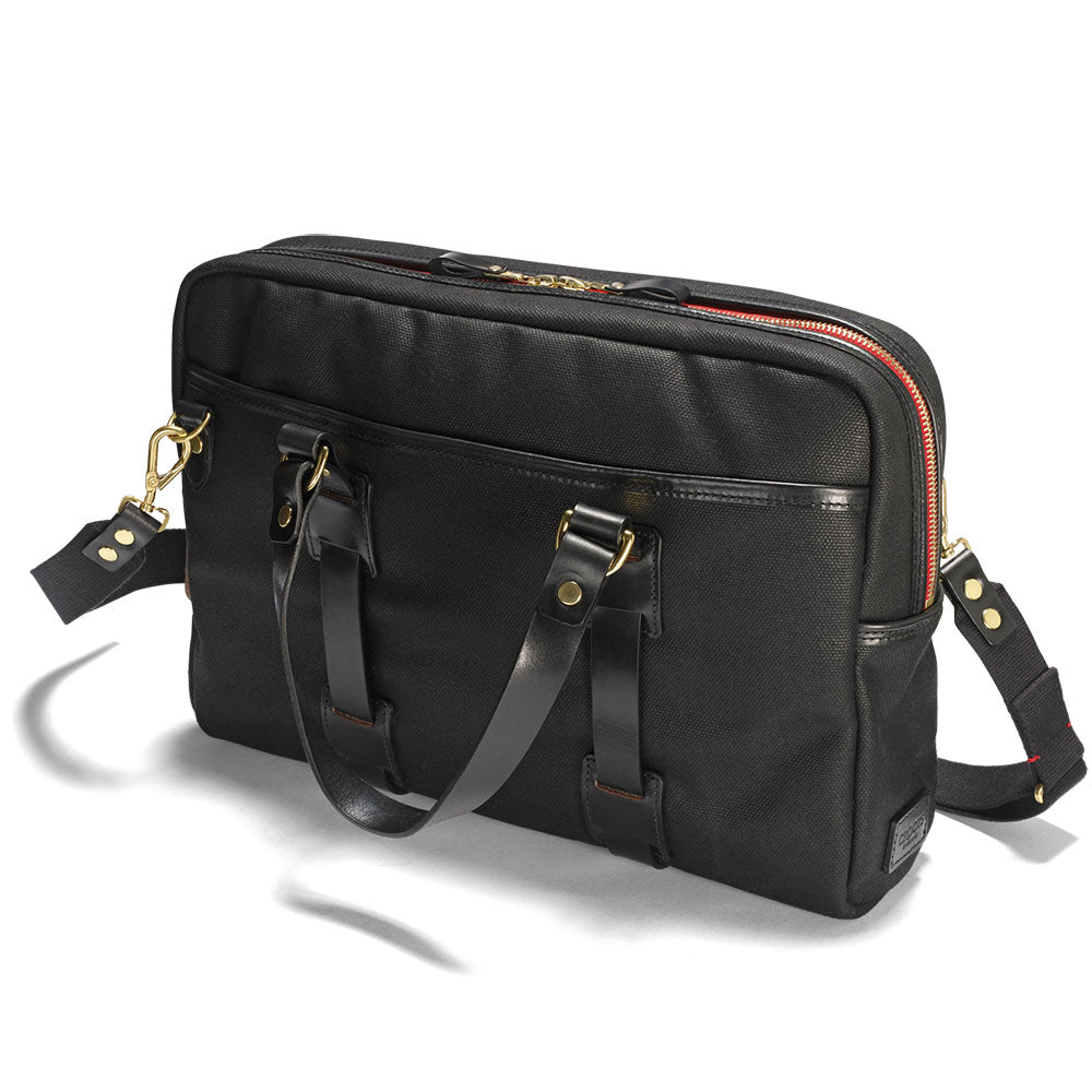 Vintage Canvas Laptop bag Black