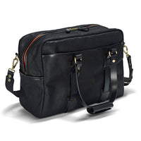 Thumbnail for Vintage Waxed Canvas Traveller bag - Black