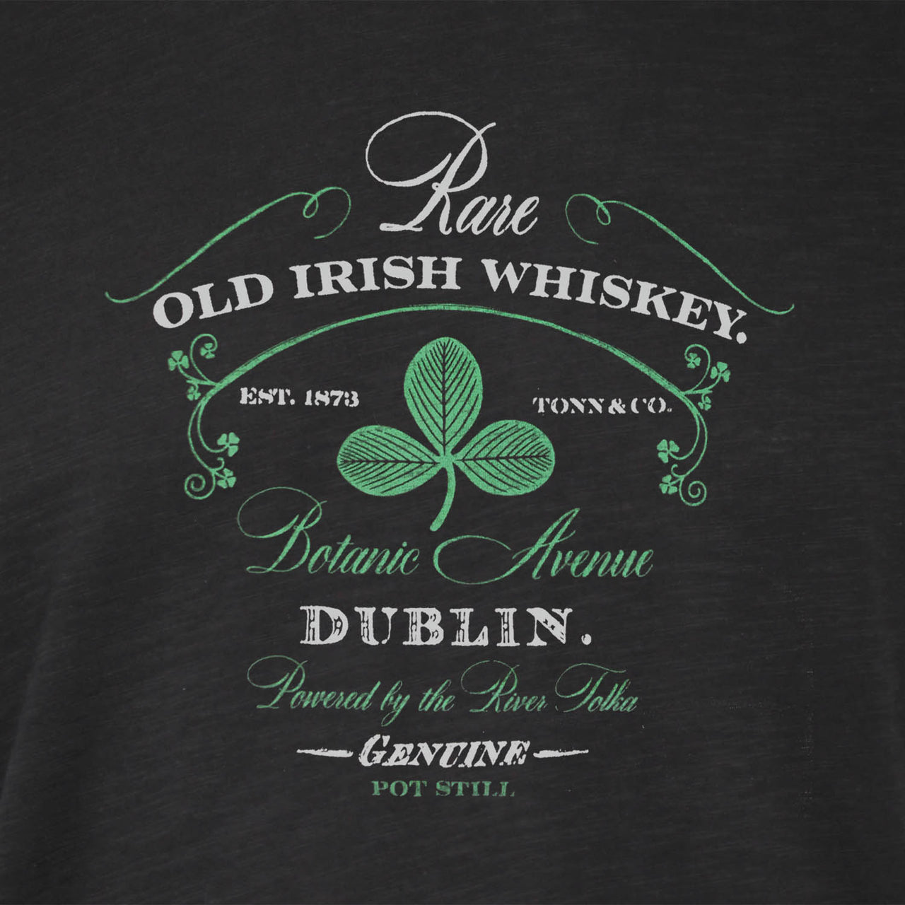 Dublin Distillery Tee - Petite Fit - Black