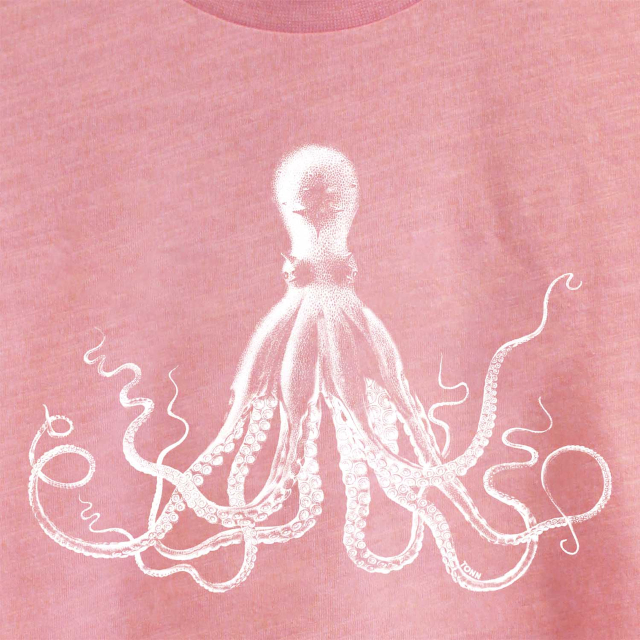 Kids Octopus Tee Pink