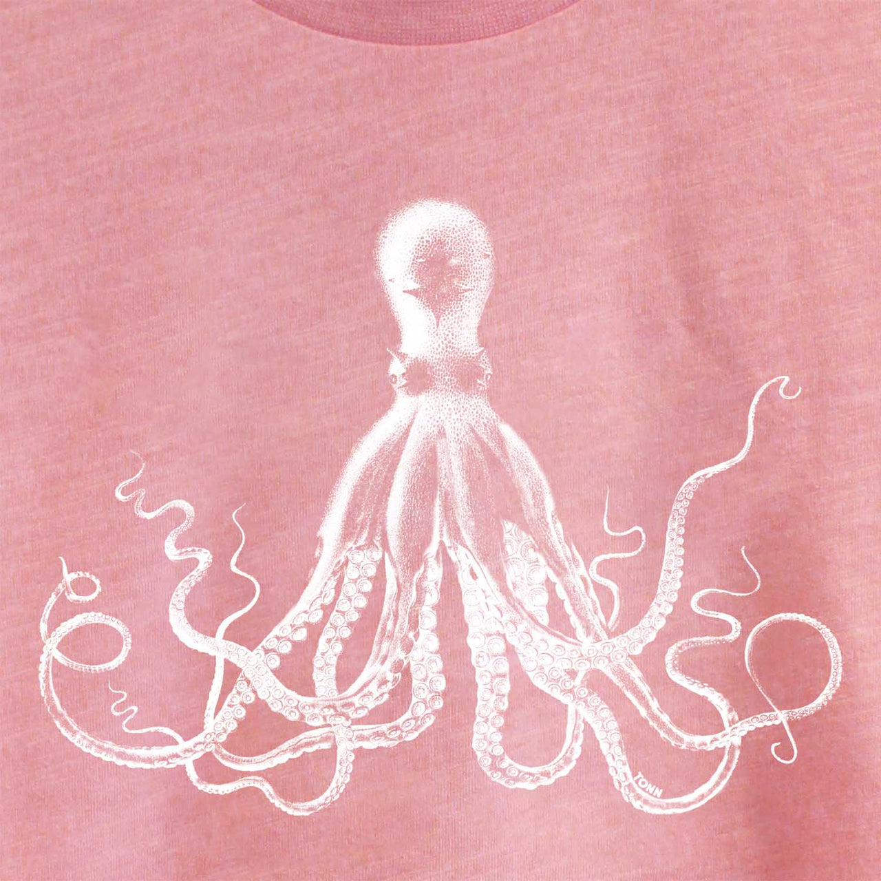 Kids Octopus Tee Pink