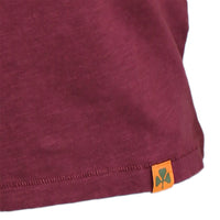 Thumbnail for Long Sleeve Organic Cotton Tee Wine