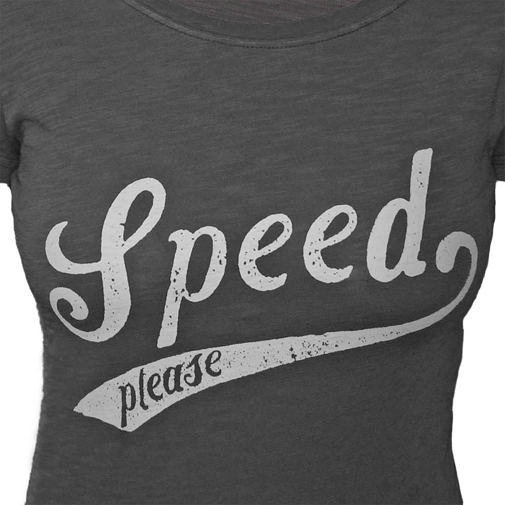 Ladies Speed Tee Grey