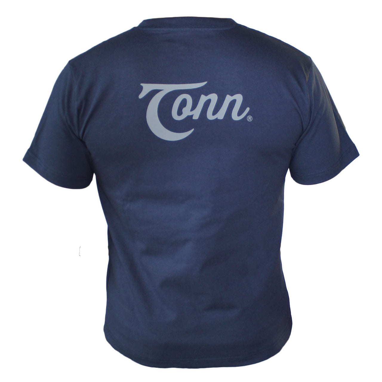 Navy Biker-board Tonn X Eye.D Wearing heavy jersey tee - LAST FEW REMAINING!