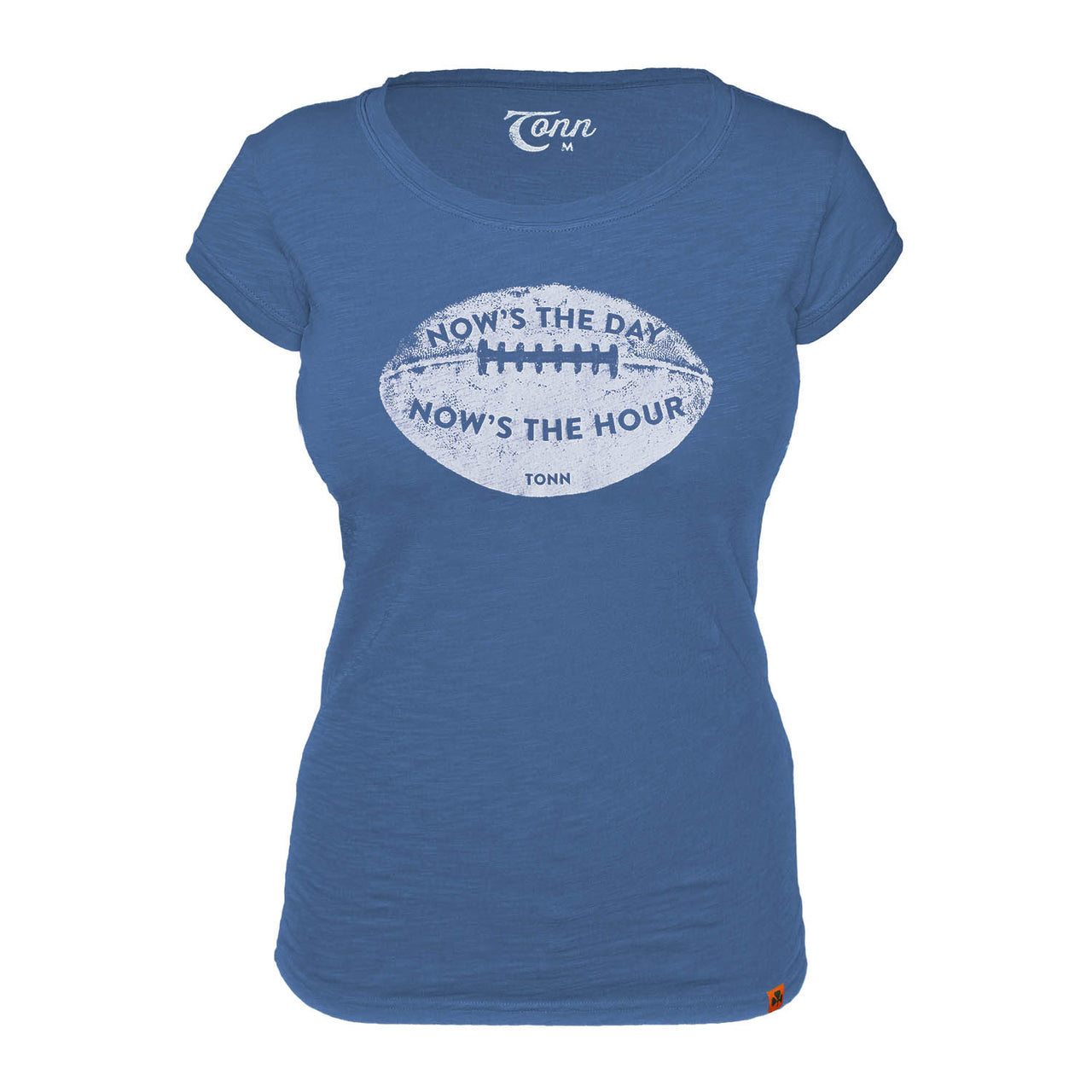 Ladies Now is the Day Rugby Tee - Petite Fit - Dark Blue.