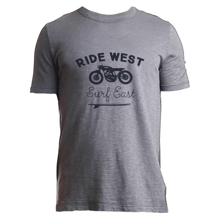 Ride West Tee Grey