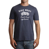 Thumbnail for Ride West Tee Navy