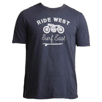 Thumbnail for Ride West Tee Navy
