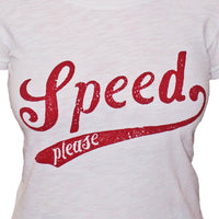Thumbnail for Ladies Speed Tee White