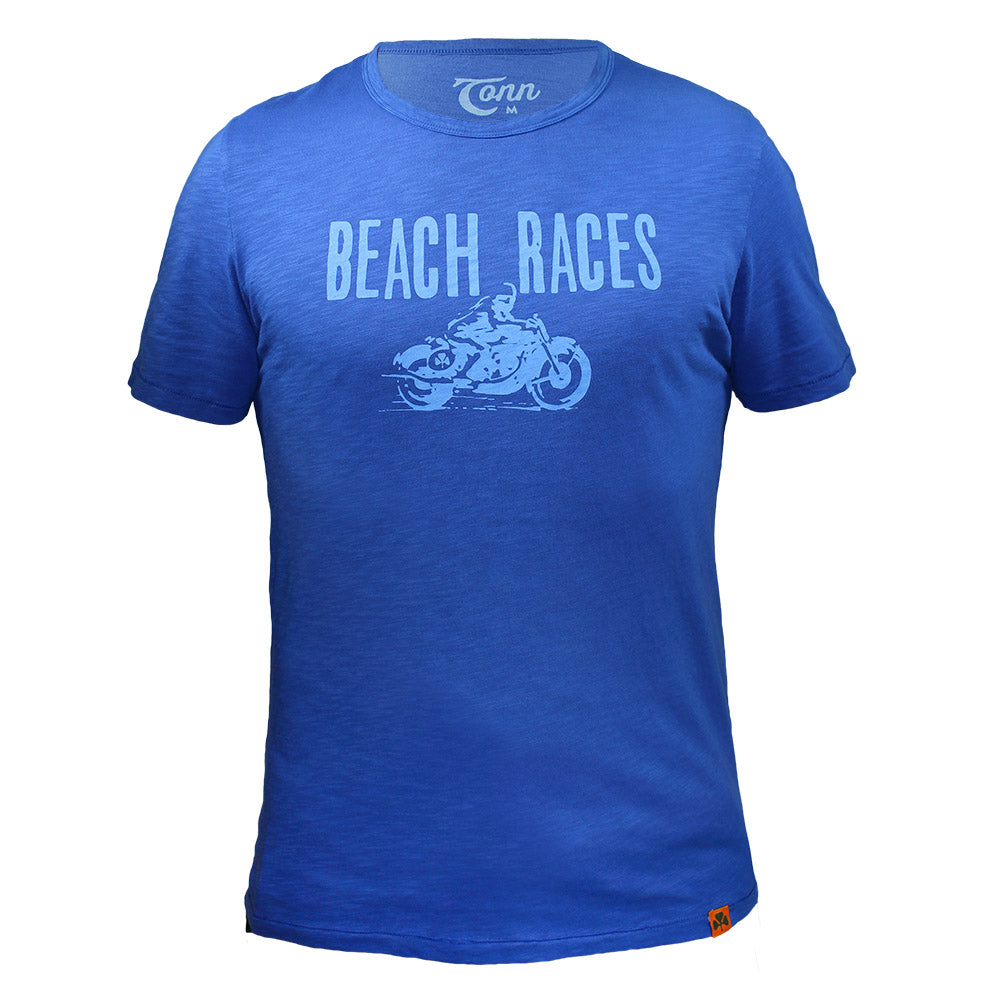 Beach Races Tee Blue