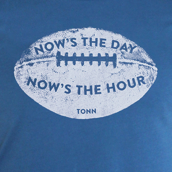 Now's the Day Rugby Crew Neck Tee Dark Blue