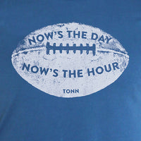 Thumbnail for Now's the Day Rugby Crew Neck Tee Dark Blue