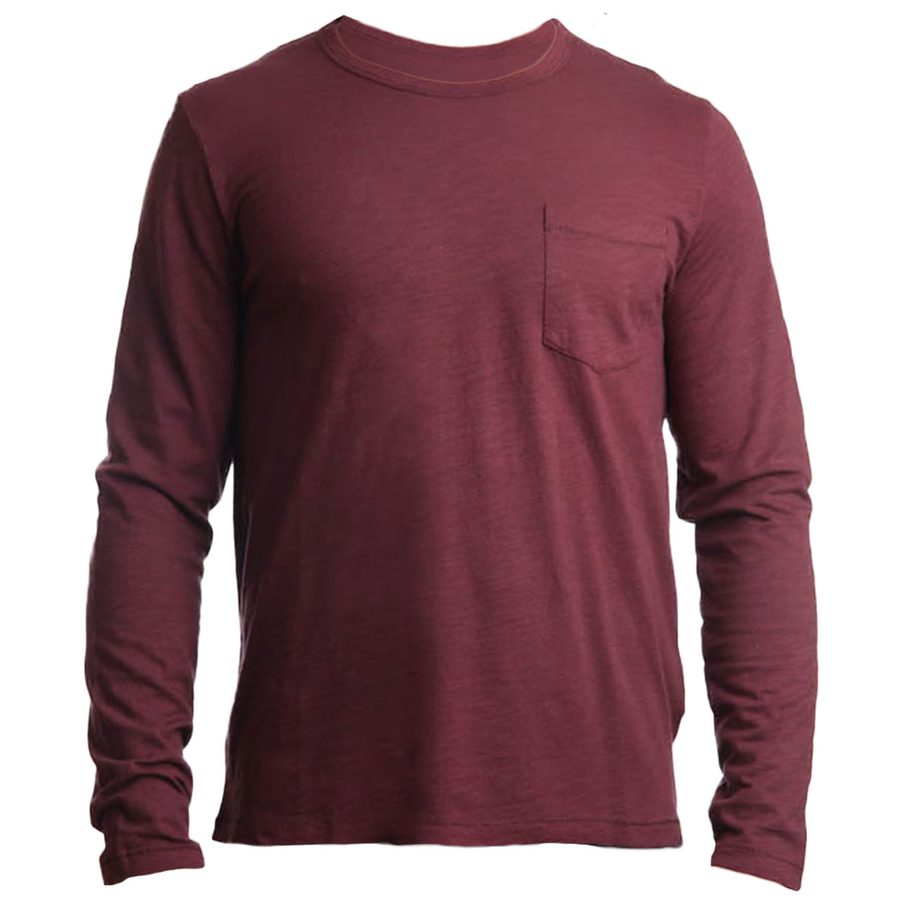 Long Sleeve Competitor Tee Wine