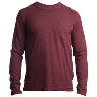 Thumbnail for Long Sleeve Competitor Tee Wine