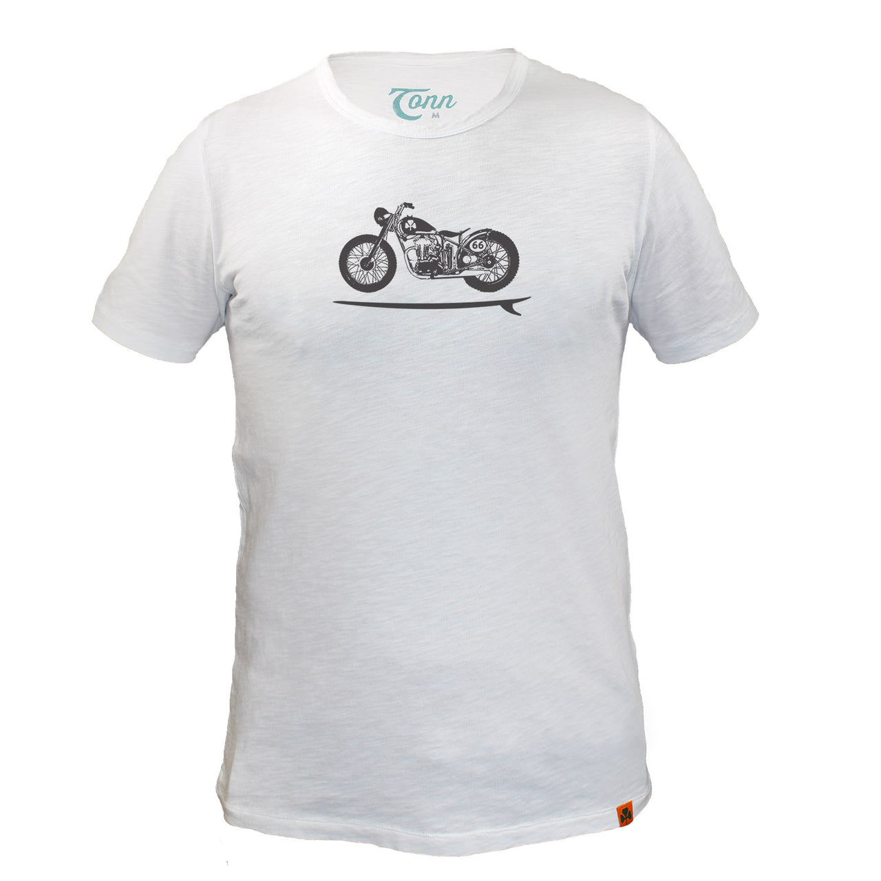 Bike Board Tee - White