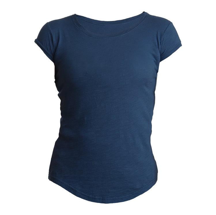 Ladies Competitor Tee Navy - Petite Fit.