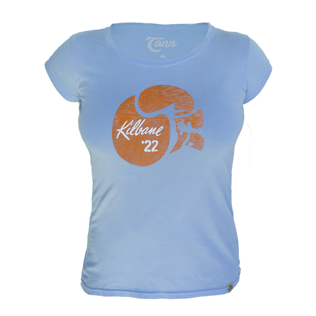 Ladies Kilbane Tee - Petite Fit - Light Blue.