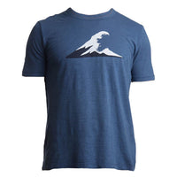 Thumbnail for Irish Coast Wave Tee Dark Blue
