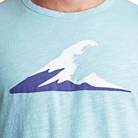 Thumbnail for Irish Coast Wave Tee Turquoise