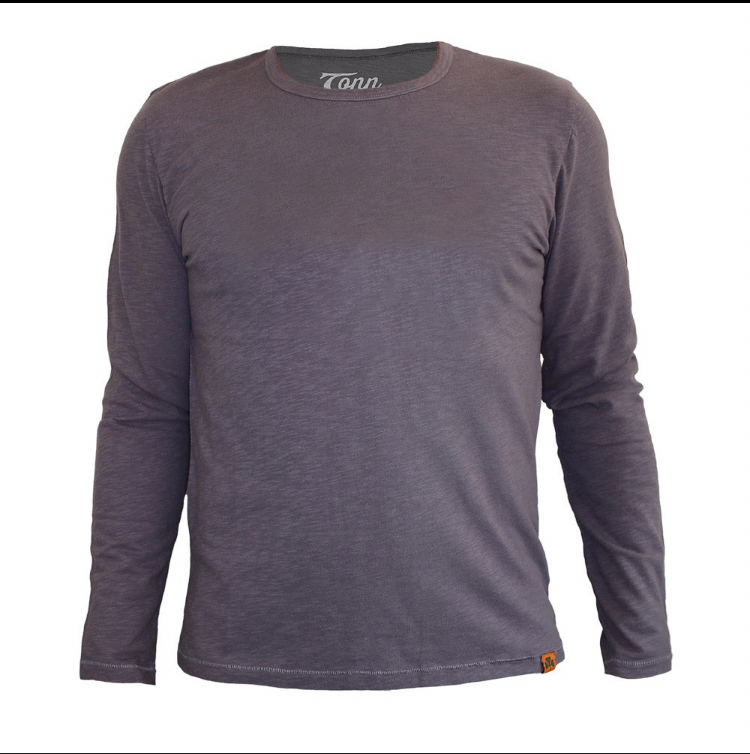 Basic Grey Long Sleeve Tee