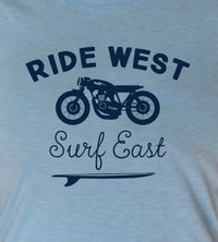 Thumbnail for Ride West Tee Light Blue