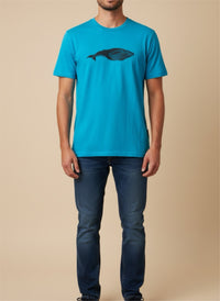 Thumbnail for Whale Tee Bright Blue