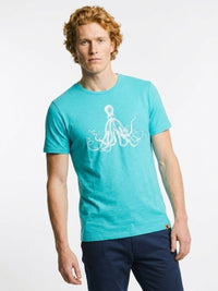 Thumbnail for Turquoise Octopus Tee