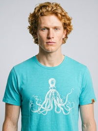 Thumbnail for Turquoise Octopus Tee