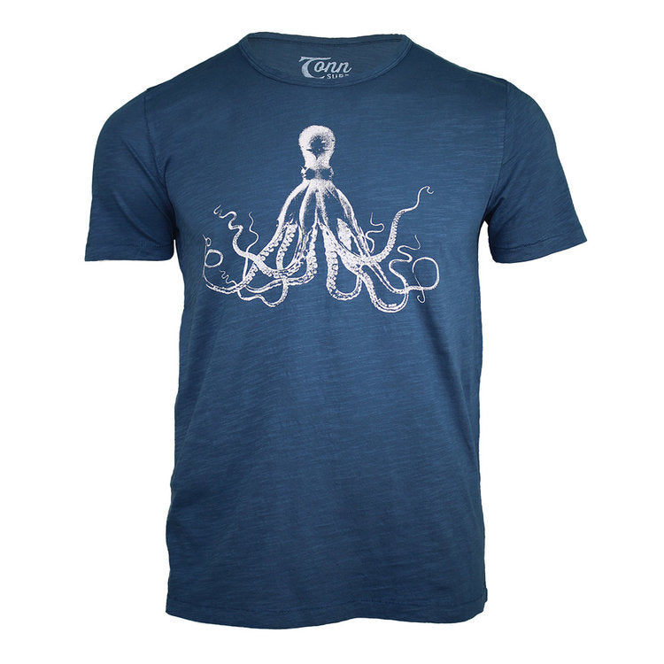 Octopus Tee Navy