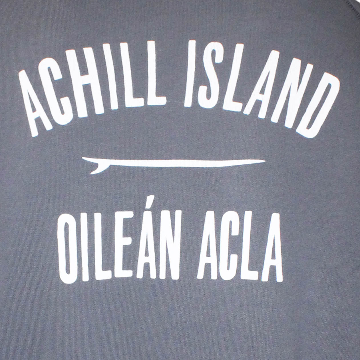 Mens Achill Island Organic Cotton Sweatshirt Grey