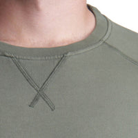 Thumbnail for Mens Silver Strand Organic Cotton Sweatshirt Green