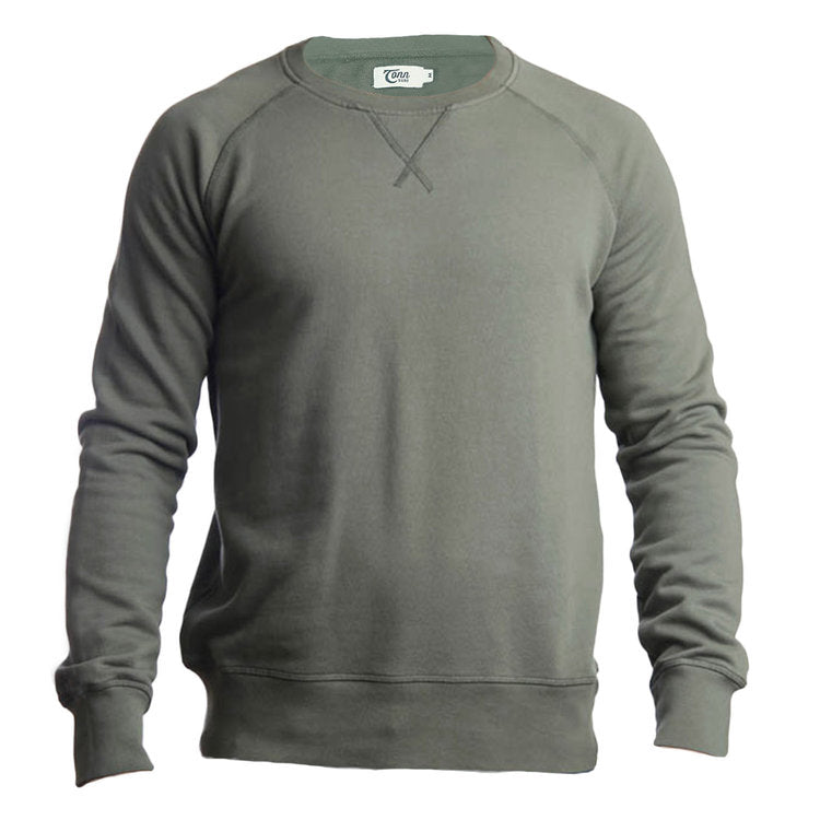 Organic Cotton Sweatshirt Army Green