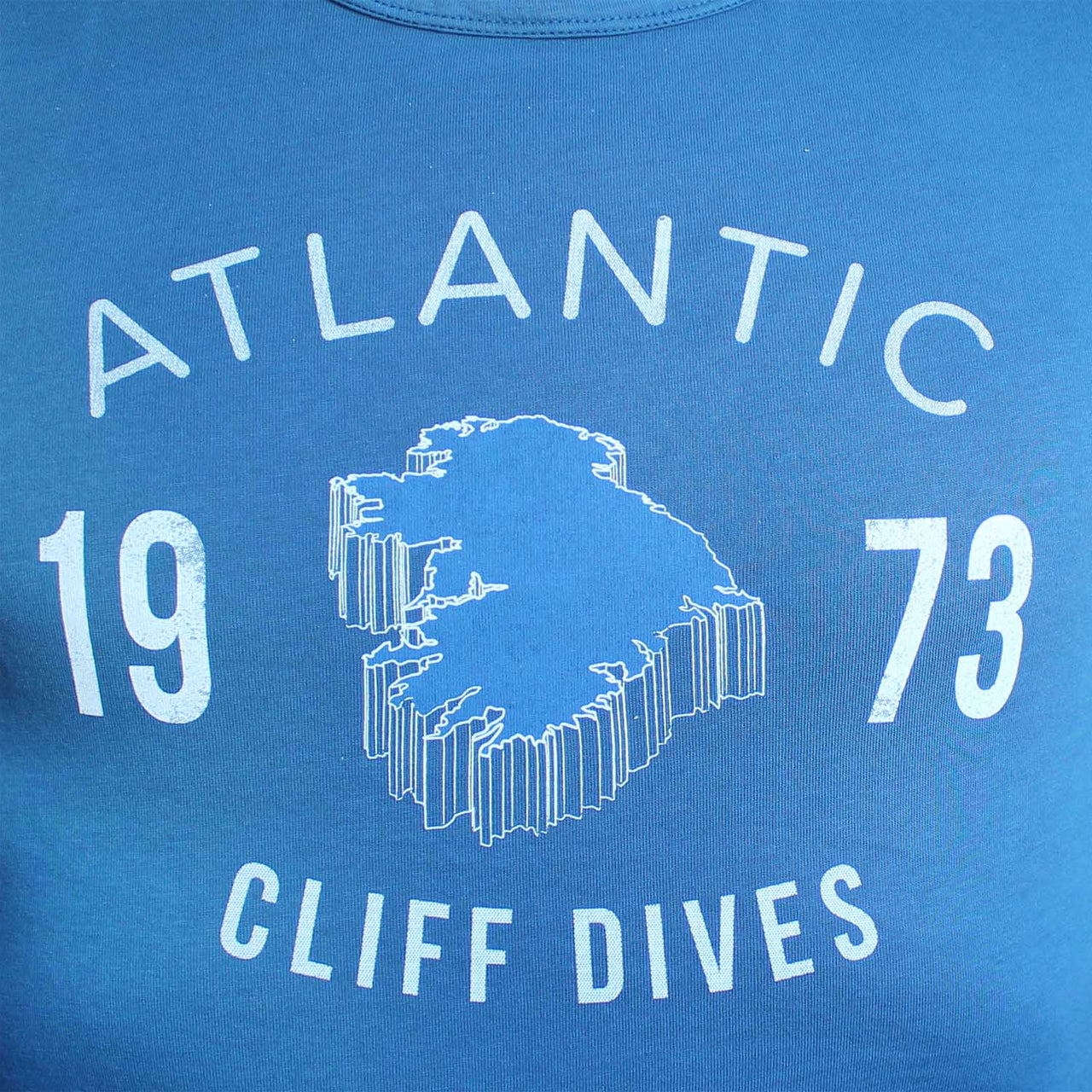 Ladies Cliff Dives Tee - Blue