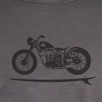 Thumbnail for Bike Board Tee - Grey.   ONLY XS AND 2XL left.