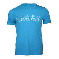 Thumbnail for Celtic Wave Tee Bright Blue