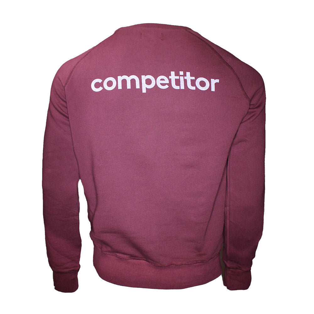 Competitor Sweatshirt Wine