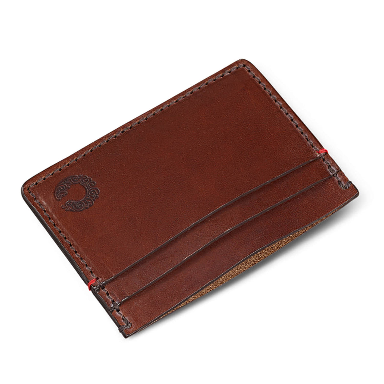 Vintage Leather Credit Card Holder Port