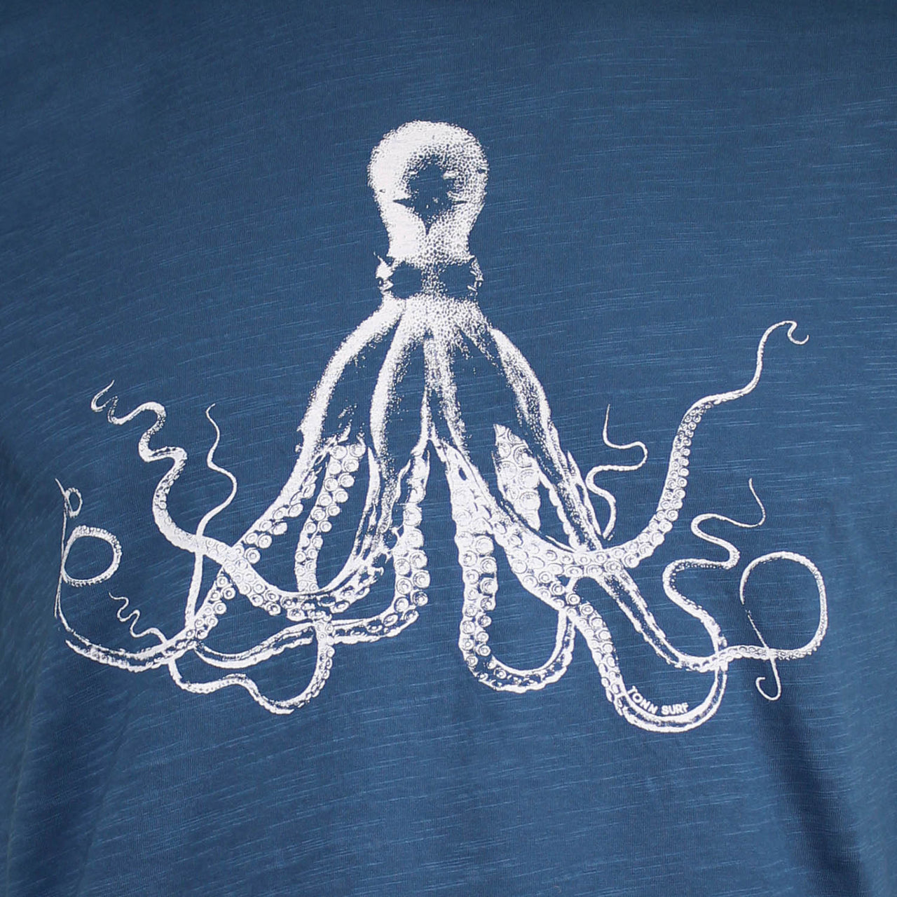 Ladies Octopus Tee - Petite Fit - Blue