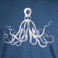 Thumbnail for Ladies Octopus Tee - Petite Fit - Blue