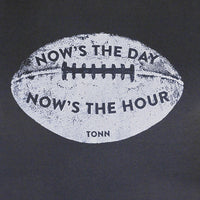Thumbnail for Now's the Day Rugby Crew Neck Tee Black - LAST ONE!
