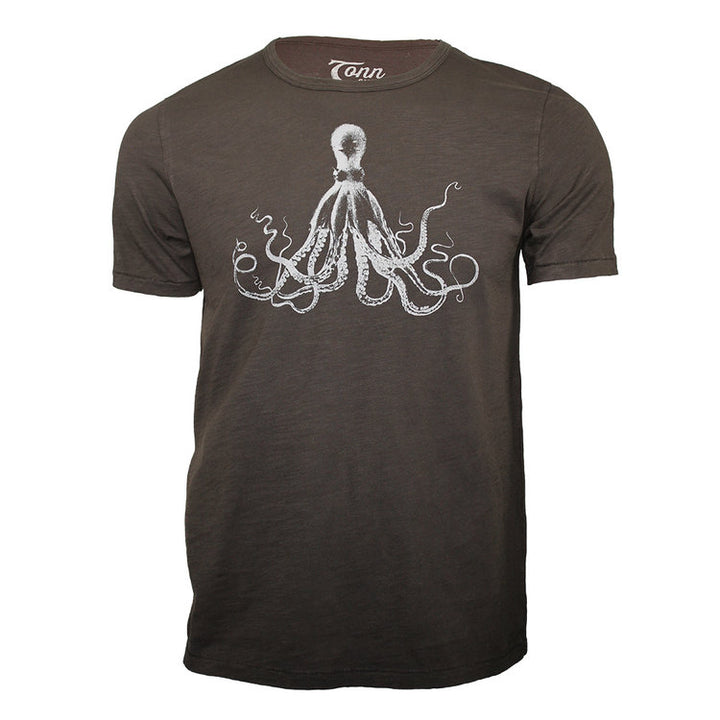 Octopus Tee Black Tonn