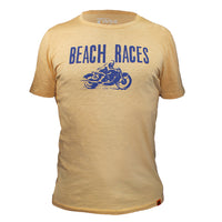Thumbnail for Beach Races Tee Sand Yellow.