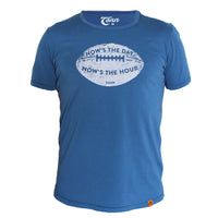 Thumbnail for Now's the Day Rugby Crew Neck Tee Dark Blue