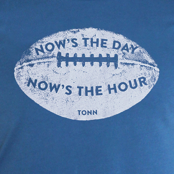 Now's the Day Rugby Crew Neck Tee Dark Blue