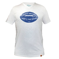 Thumbnail for Nows the Day Rugby V Neck Tee.