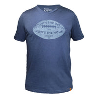 Thumbnail for Now's the Day Rugby V-Neck Tee Navy