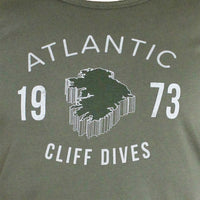 Thumbnail for Ladies Cliff Dives Tee - Green